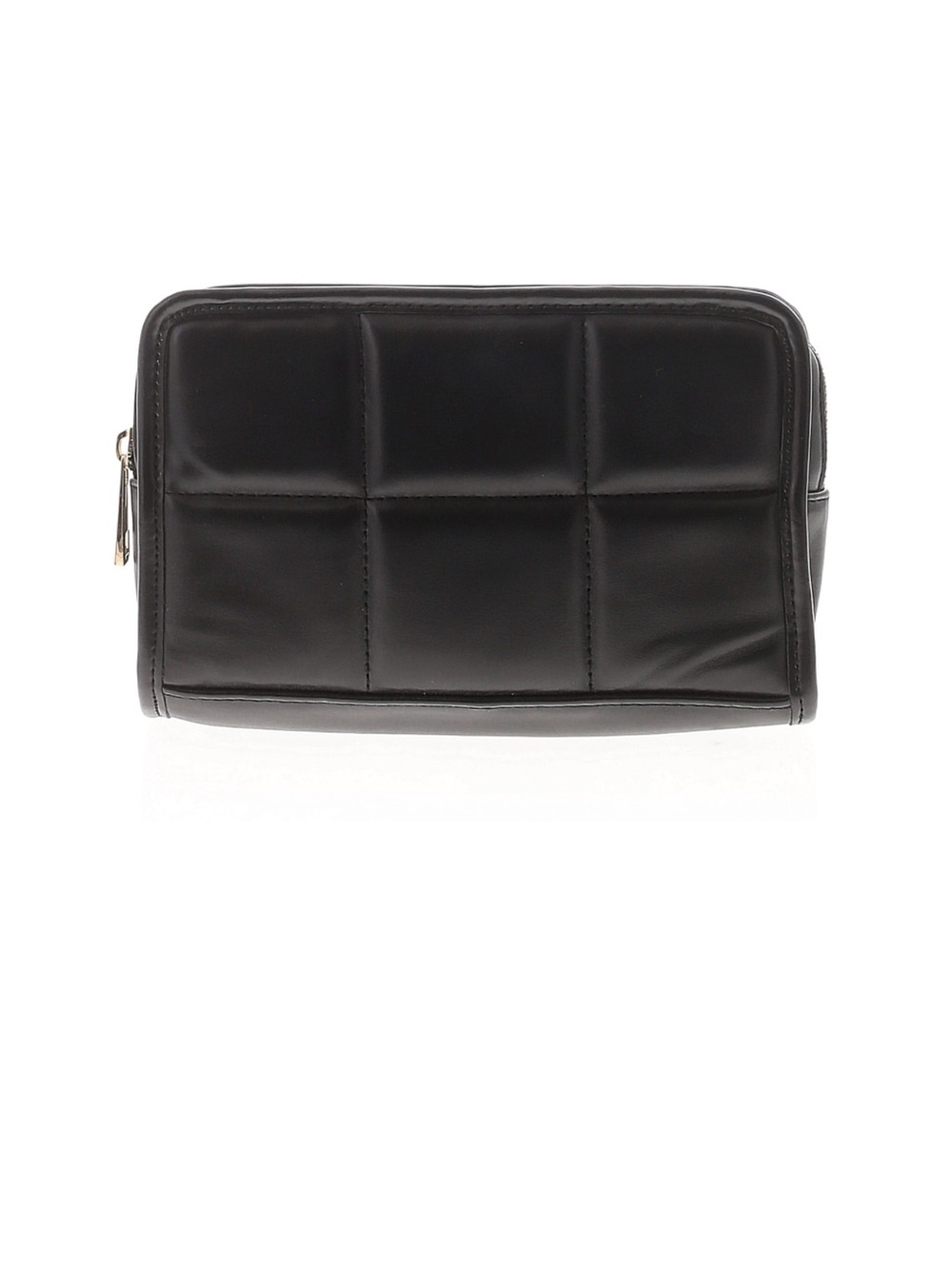 Anthropologie Amanda Uprichard Black Quilted Mini Crossbody Belt Bag